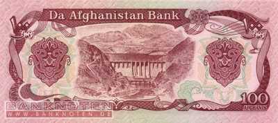 Afghanistan - 100  Afghanis (#058b_UNC)