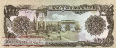 Afghanistan - 1.000  Afghanis (#061c-2_UNC)