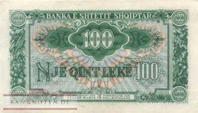 Albanien - 100  Leke (#026_AU)