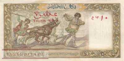 Algerien - 10  Nouveaux Francs (#119a-60_AU)