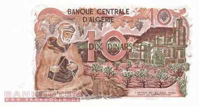 Algerien - 10  Dinars (#127b_UNC)