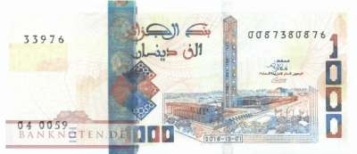 Algerien - 1.000  Dinars (#146-U2_UNC)