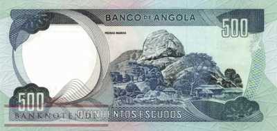 Angola - 500  Escudos (#102_UNC)