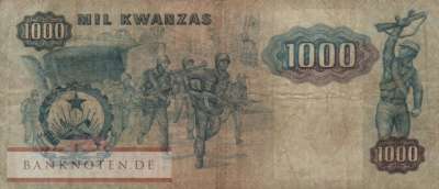 Angola - 1.000  Novo Kwanza (#124_F)