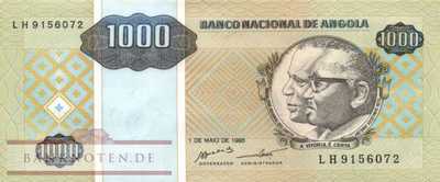 Angola - 1.000  Kwanzas Reajustados (#135_UNC)
