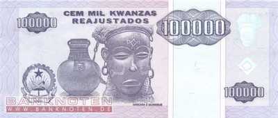 Angola - 100.000  Kwanzas Reajustados (#139_UNC)
