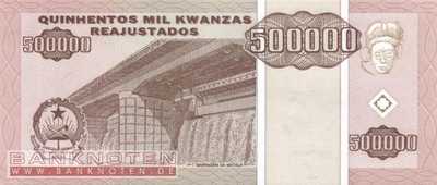 Angola - 500.000  Kwanzas Reajustados (#140_UNC)