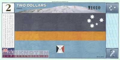 Antarctica - 2  Dollars - Privatausgabe (#008_UNC)