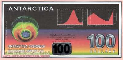 Antarctica - 100  Dollars - Privatausgabe (#013_UNC)