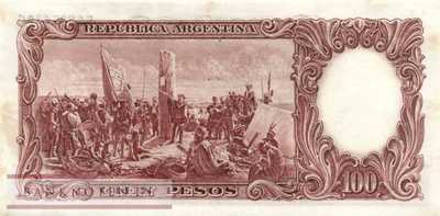 Argentinien - 100  Pesos (#272-C_AU)