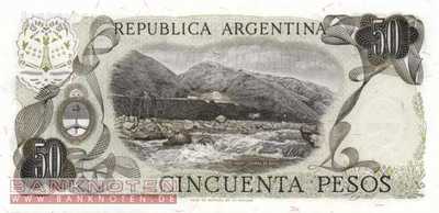 Argentinien - 50  Pesos (#296-B_UNC)