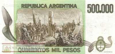 Argentinien - 500.000  Pesos (#309-U2_UNC)