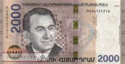 Armenien - 2.000  Drams (#062_UNC)