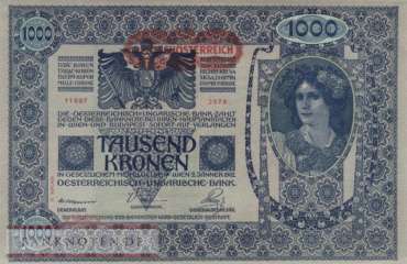 Österreich - 1.000  Kronen (#061_AU)