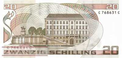 Österreich - 20  Schilling (#148_UNC)