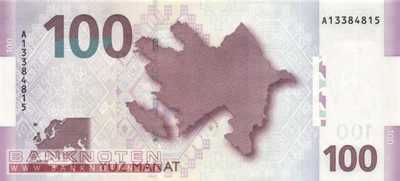 Azerbaijan - 100  Manat (#030_UNC)