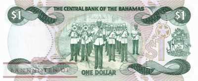 Bahamas - 1  Dollar (#043a_UNC)