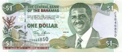 Bahamas - 1  Dollar (#069_UNC)