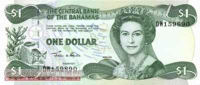 Bahamas - 1  Dollar (#070_UNC)