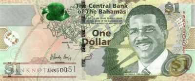 Bahamas - 1  Dollar (#071A_UNC)