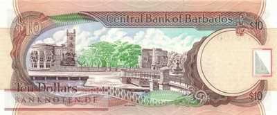 Barbados - 10  Dollars (#056_UNC)