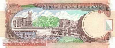Barbados - 10  Dollars (#062_UNC)