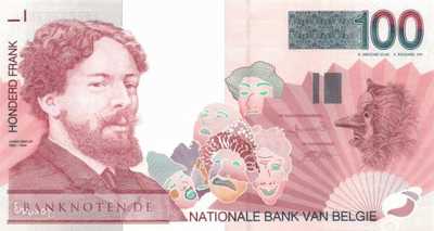 Belgien - 100  Francs (#147-U1_UNC)