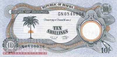 Biafra - 10  Shillings (#004_UNC)