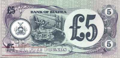 Biafra - 5  Pounds (#006b_UNC)