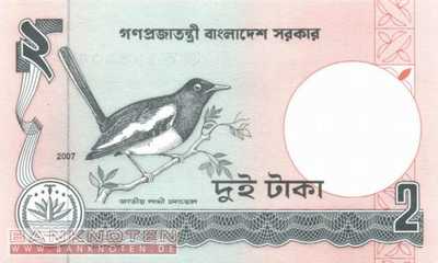 Bangladesch - 2  Taka (#006Ck_UNC)