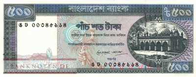 Bangladesch - 500  Taka (#030c_UNC)