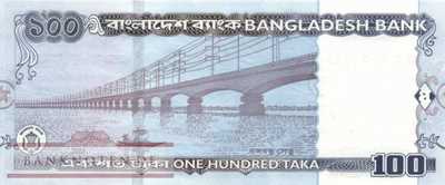 Bangladesh - 100  Taka (#037_UNC)
