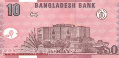 Bangladesch - 10  Taka (#039Ab_UNC)
