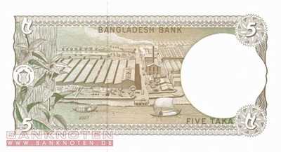 Bangladesch - 5  Taka (#046Aa_UNC)