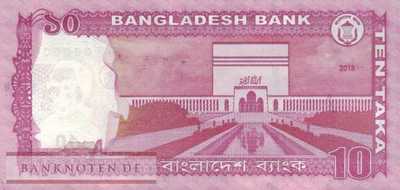 Bangladesch - 10  Taka - SPECIMEN (#054iS_UNC)