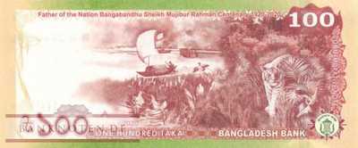 Bangladesch - 100  Taka - Gedenkbanknote (#066_UNC)