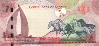 Bahrain - 1  Dinar (#031b_UNC)