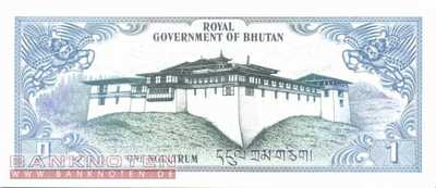 Bhutan - 1  Ngultrum (#005_UNC)