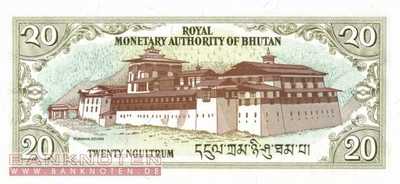 Bhutan - 20  Ngultrum (#023_UNC)