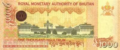 Bhutan - 1.000  Ngultrum (#034a_UNC)