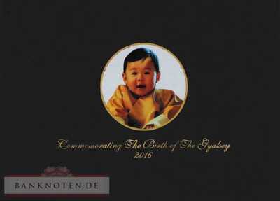Bhutan - 100  Ngultrum - Gedenkbanknote mit Folder (#037F_UNC)