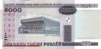 Weissrussland - 5.000  Rubel (#029b_UNC)