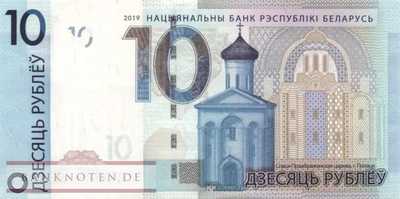 Weissrussland - 10  Rublei (#038b_UNC)