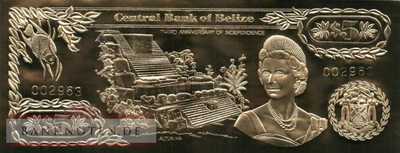 Belize - 5  Dollars (#CS1-005-3_UNC)