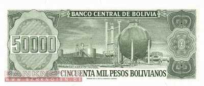 Bolivien - 50.000  Pesos Bolivianos (#170a_UNC)