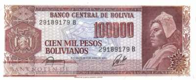 Bolivien - 10  Centavos de Boliviano (#196A_UNC)