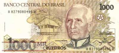 Brasilien - 1.000  Cruzeiros (#231b_AU)