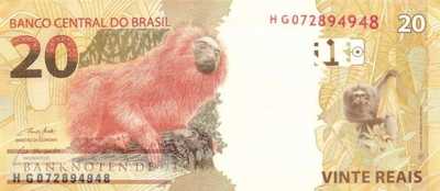 Brasilien - 20  Reais (#255e_UNC)