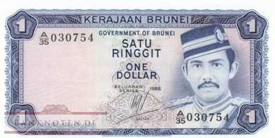 Brunei - 1  Ringgit (#006c-86_UNC)
