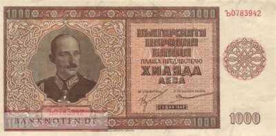 Bulgarien - 1.000  Leva (#061a_AU)
